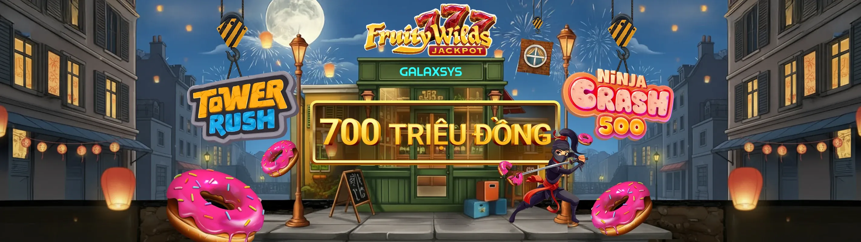 Hình nền 6623galaxy chính thức với các trò chơi cá cược