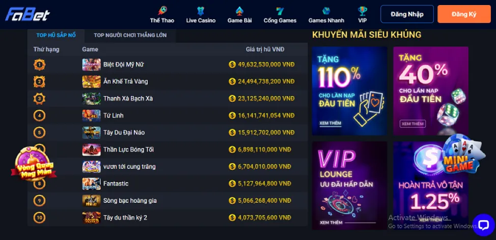 Khuyến Mãi Chào Mừng Thành Viên Mới 6623galaxy